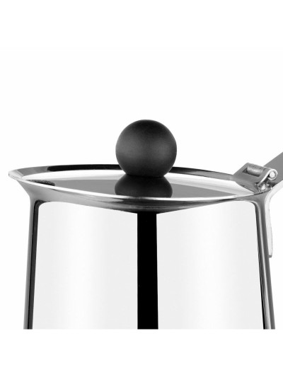 Italian Coffee Pot Monix M630004 Steel Silver 4 Cups