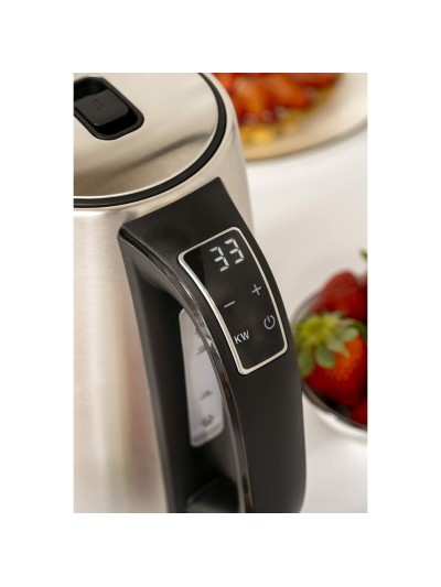 Hervidor Adler AD 1340 Negro Plateado Acero 2200 W 1,7 L