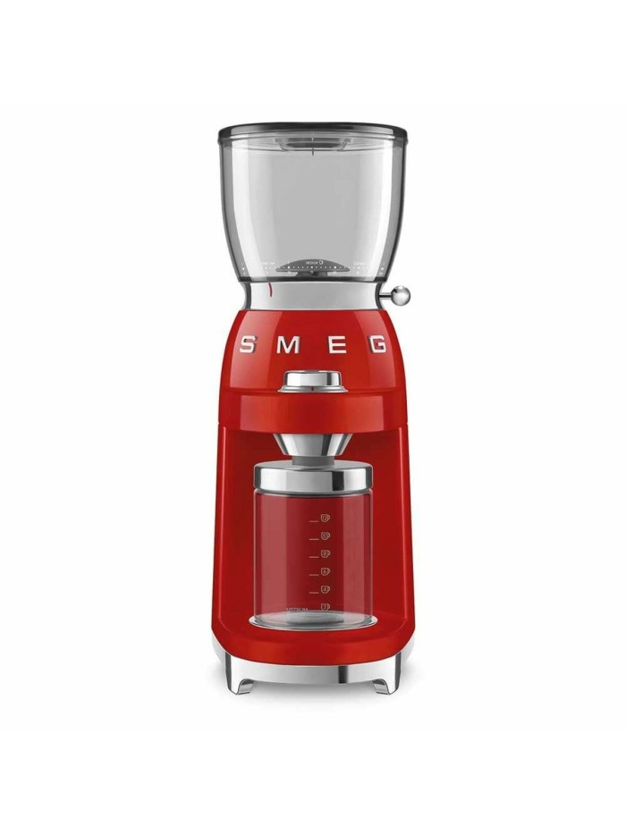 Electric Grinder Smeg CGF11RDEU Red Transparent 150 W 350 g