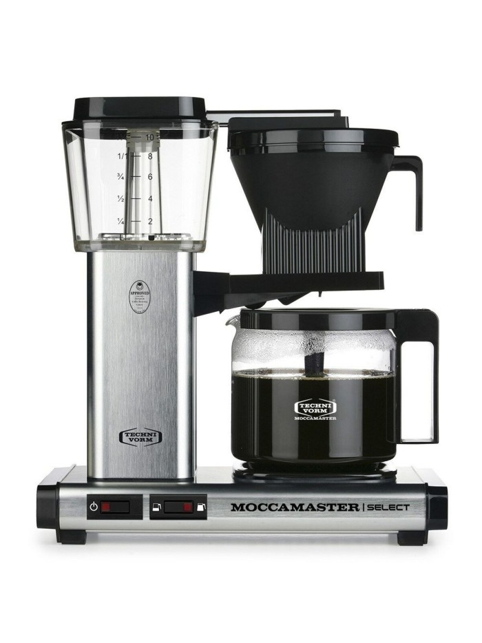 Drip Coffee Machine Moccamaster Black Steel 1520 W 1,25 L