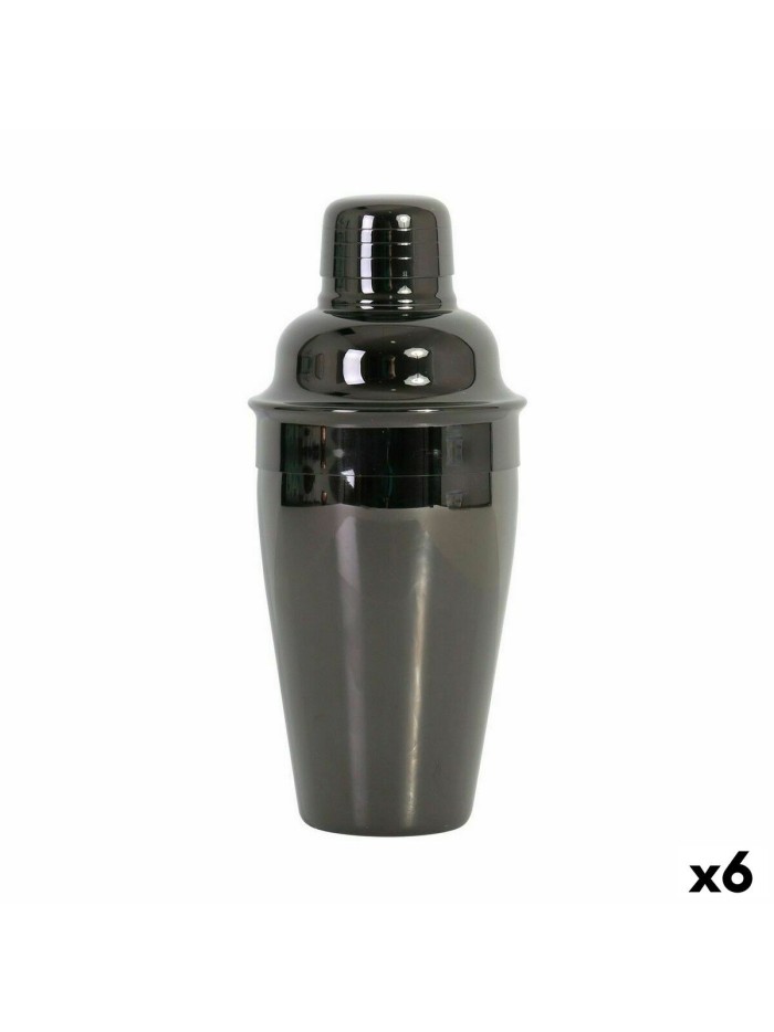 Shaker Noir 300 ml 7,5 x 17,5 cm (6 Unités)