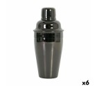 Coctelera Negro 300 ml 7,5 x 17,5 cm (6 Unidades)