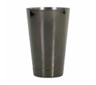 Vaso de mezclas Inde Acero Inoxidable Negro Cóctel 50 cl (6 Unidades)