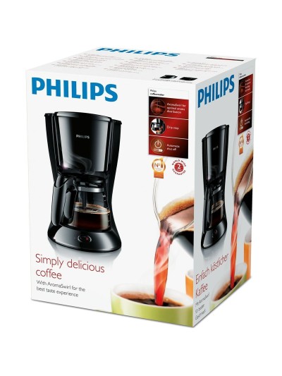 Cafetera Superautomática Philips HD7461/20 Negro 1000 W 1,2 L