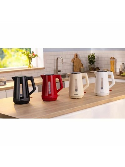Bouilloire BOSCH TWK1M121 Blanc Plastique 2400 W 1,7 L (1 Unité)