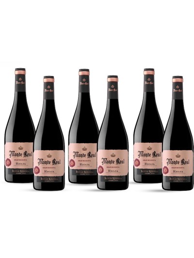 Vin rouge Bodegas Riojanas Monte Real Gran Reserva 6 Unités