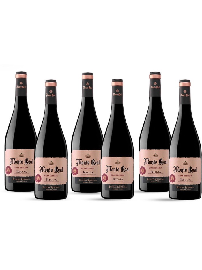 Red Wine Bodegas Riojanas Monte Real Gran Reserva 6 Units