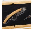 Set of Wine Accessories Alexandra House Living Brown Metal 34 x 8 x 9 cm