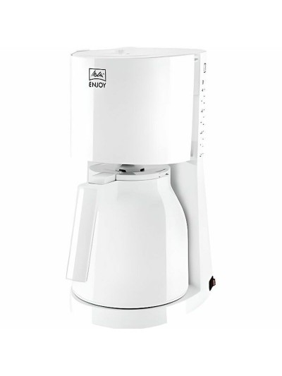 Cafétière électrique Melitta ENJOY II THERM WHITE 1000 W Blanc 1000 W 1 kg 8 Tasses