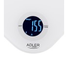 Báscula de Cocina Adler AD 3180 Blanco 10 kg