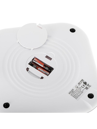 Báscula de Cocina Adler AD 3180 Blanco 10 kg