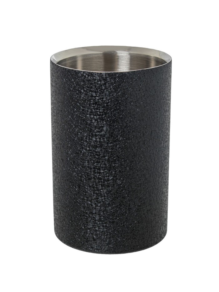 Enfriador de Botellas Alexandra House Living Negro Gris Metal 12 x 19 x 12 cm