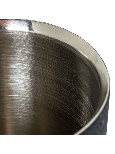 Enfriador de Botellas Alexandra House Living Negro Gris Metal 12 x 19 x 12 cm