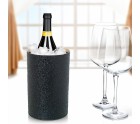Enfriador de Botellas Alexandra House Living Negro Dorado Metal 12 x 19 x 12 cm