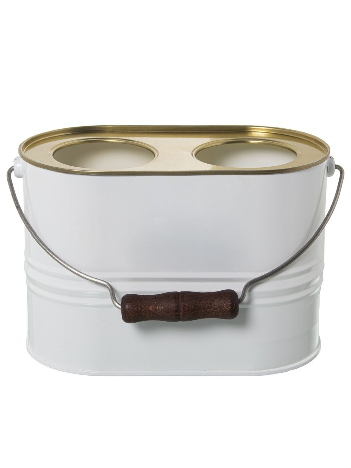 Refroidisseur de Bouteilles Alexandra House Living Blanc Métal 27 x 19 x 15 cm