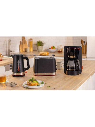 Hervidor BOSCH TWK3M123 Negro 2400 W 1,7 L (1 unidad)