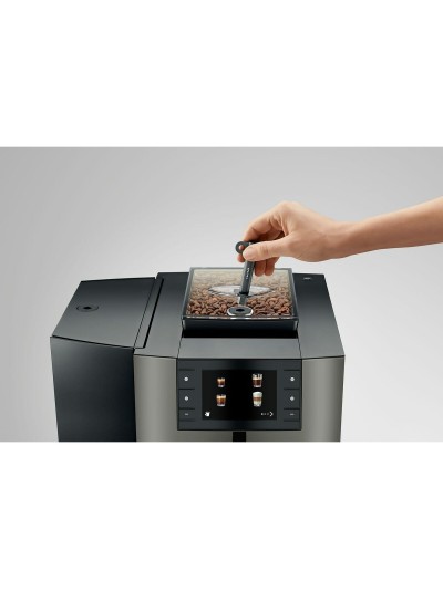 Cafetera Superautomática Jura 15546 Negro Acero 1450 W 15 bar
