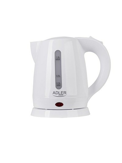 Kettle Adler AD 1272 White Hazelnut Plastic 1600 W 1 L