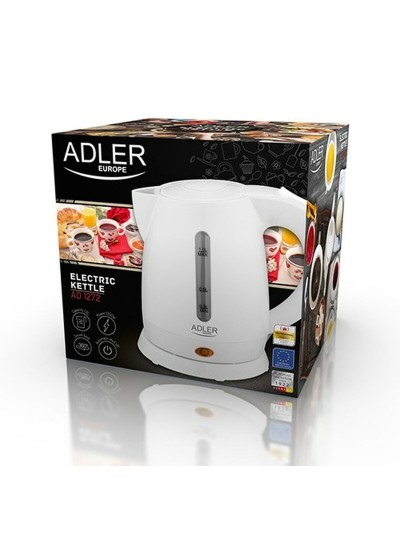 Hervidor Adler AD 1272 Blanco Avellana Plástico 1600 W 1 L