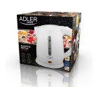 Kettle Adler AD 1272 White Hazelnut Plastic 1600 W 1 L