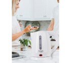 Kettle Adler AD 1272 White Hazelnut Plastic 1600 W 1 L