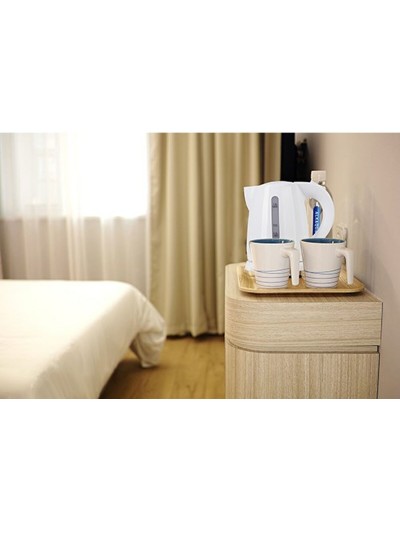 Kettle Adler AD 1272 White Hazelnut Plastic 1600 W 1 L