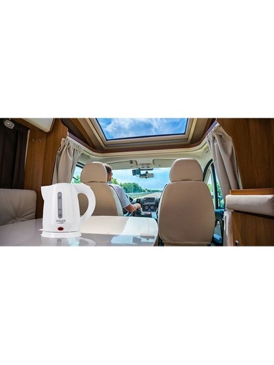 Kettle Adler AD 1272 White Hazelnut Plastic 1600 W 1 L