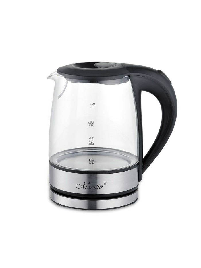 Kettle Feel Maestro MR-062 Black Glass 1630 W 1,2 L