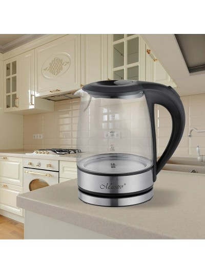 Hervidor Feel Maestro MR-062 Negro Vidrio 1630 W 1,2 L