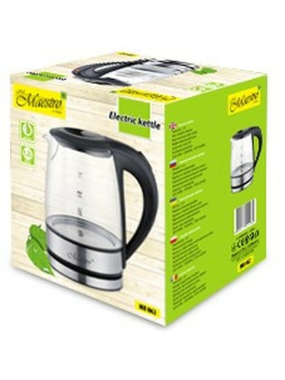 Kettle Feel Maestro MR-062 Black Glass 1630 W 1,2 L
