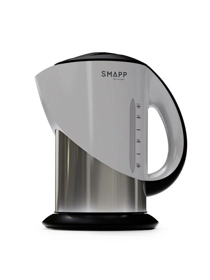 Hervidor SMAPP 442.3 Negro Grafito Plateado Acero Inoxidable 2200 W 1,7 L