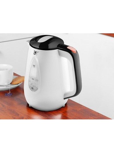 Hervidor Lafe CEG018 Blanco Negro 2200 W 1,7 L