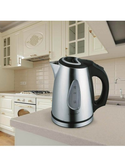 Hervidor Feel Maestro MR-029New Blanco Negro Acero Inoxidable 1600 W 1 L