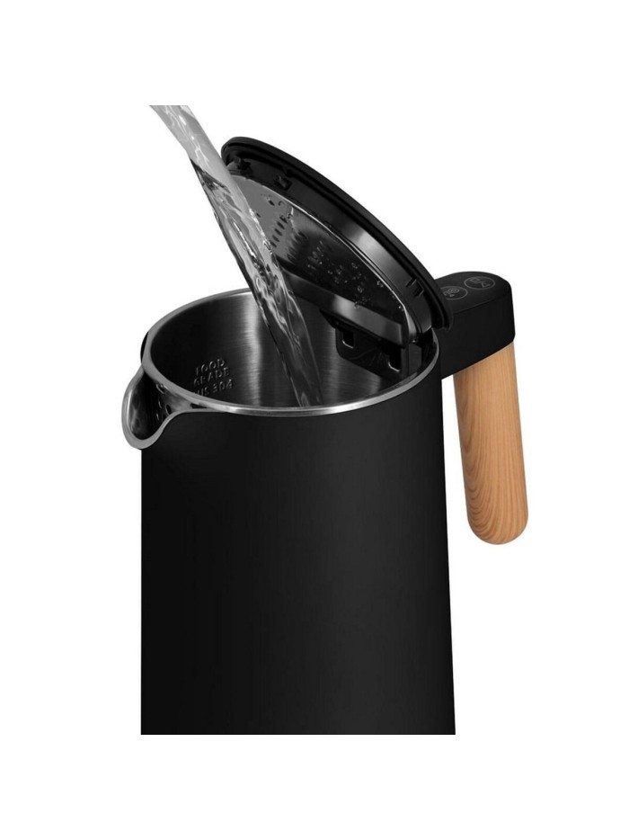 Hervidor Concept RK 3301 Negro Acero Inoxidable 2200 W