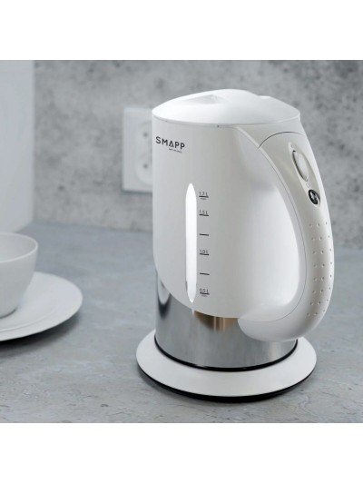 Hervidor SMAPP 442.1 Blanco Plateado Acero Inoxidable 2200 W 1,7 L