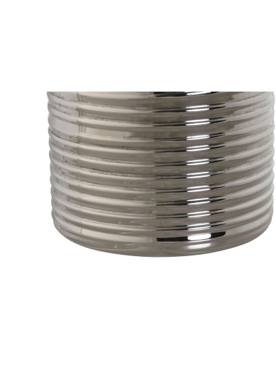 Bottle Cooler Home ESPRIT Golden Silver Stainless steel 12 x 12 x 18 cm