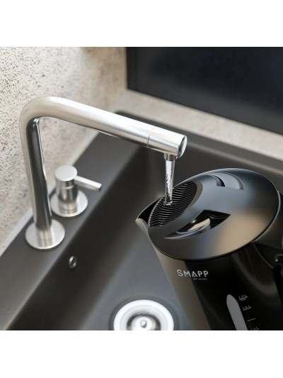 Hervidor SMAPP 442.2 Negro Acero Inoxidable 2200 W 1,7 L
