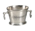 Cubitera Home ESPRIT Plateado Aluminio Ancla 36 X 20,5 X 19,5 cm