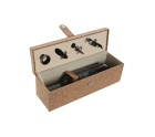 Set of Wine Accessories Home ESPRIT Natural Cork 36 x 11 x 12 cm