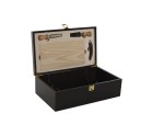 Set d'Accessoires pour Vin Home ESPRIT Brun foncé Bois MDF 36 x 21 x 12 cm