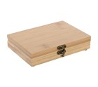 Set of Wine Accessories Home ESPRIT Natural Bamboo 16 x 11 x 3 cm