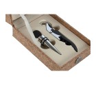 Set d'Accessoires pour Vin Home ESPRIT Naturel Liège 10,5 x 15 x 6 cm