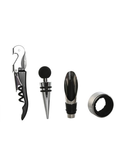 Set d'Accessoires pour Vin Home ESPRIT Naturel Liège 10,5 x 15 x 6 cm