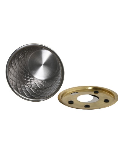 Cocktail Set Home ESPRIT Golden Stainless steel 22 x 22 x 21 cm