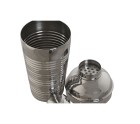 Cocktail Set Home ESPRIT Silver Stainless steel 500 ml 8 x 8 x 21 cm