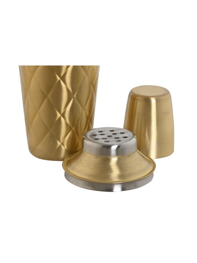 Cocktail Maker Home ESPRIT Golden Stainless steel 9,5 x 9,5 x 22 cm