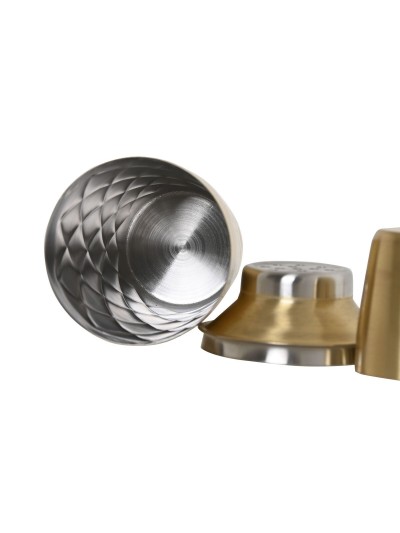 Shaker Home ESPRIT Doré Acier inoxydable 9,5 x 9,5 x 22 cm