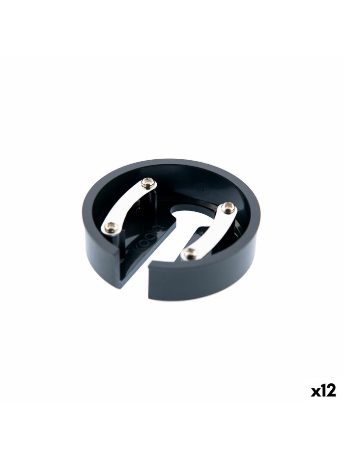 Bottle Capsule Cutter Koala Perfect Black Plastic 6 x 2 cm 12 Units