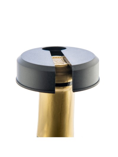 Cortacápsulas para Botellas Koala Perfect Negro Plástico 6 x 2 cm 12 Unidades