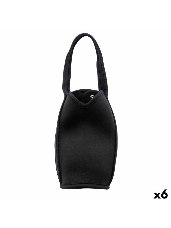 Refroidisseur de Bouteilles Koala Nature Noir 21 x 9 cm Polyester (6 Unités)